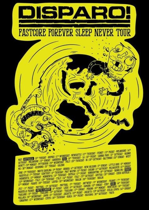 dispario tour flyer